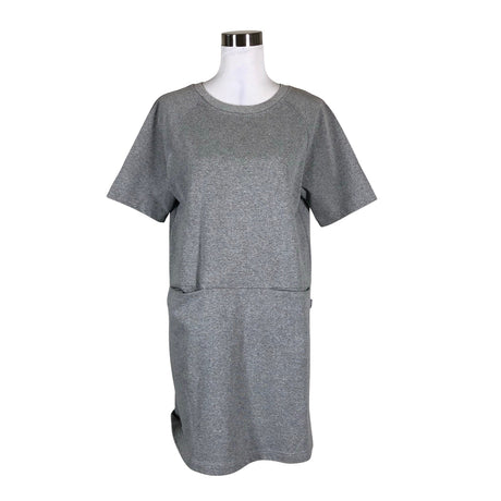 Naisten R-collection - Trikoomekko, koko 36 - Harmaa ()