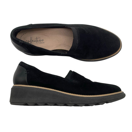 Naisten Clarks - Loaferit, koko 37 - Musta ()