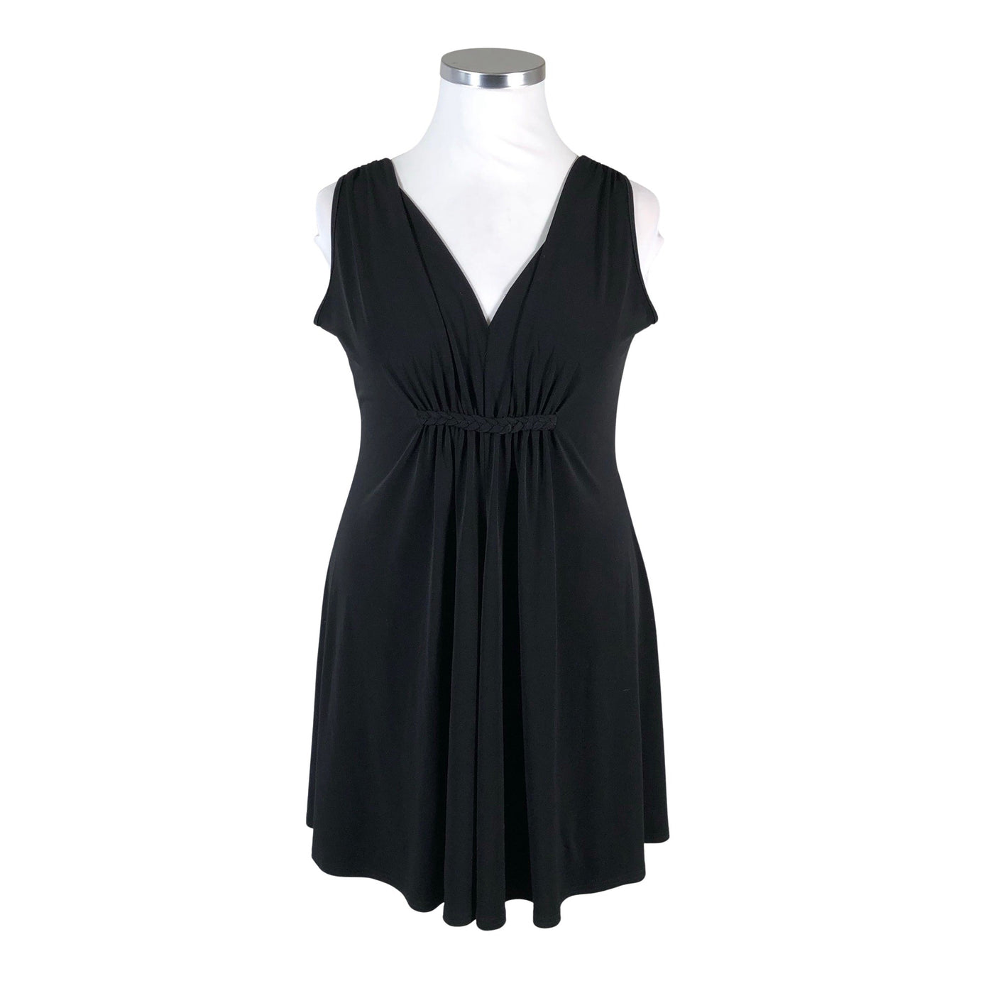 Naisten Trendy Line - Trikoomekko, koko 42 - Musta (1)