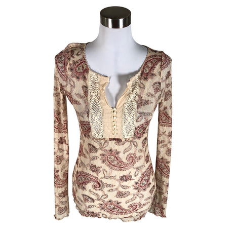 Naisten Denim & Supply Ralph Lauren - Pusero, koko 38 - Beige ()