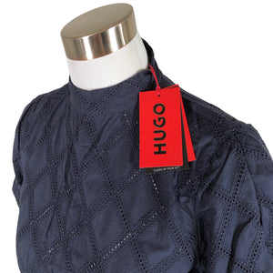 Naisten Hugo Boss - Lyhythihainen pusero, koko 36 - Sininen (3)