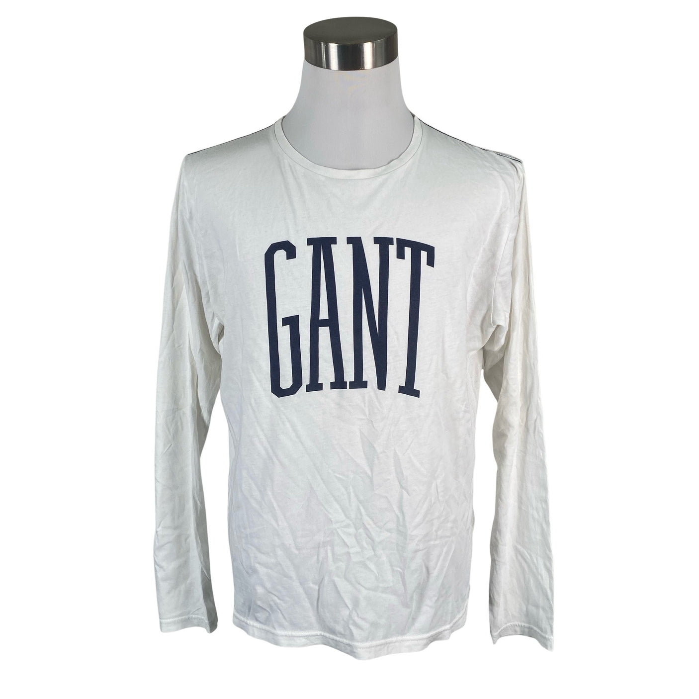 Miesten Gant - Trikoopaita, koko L - Valkoinen (1)