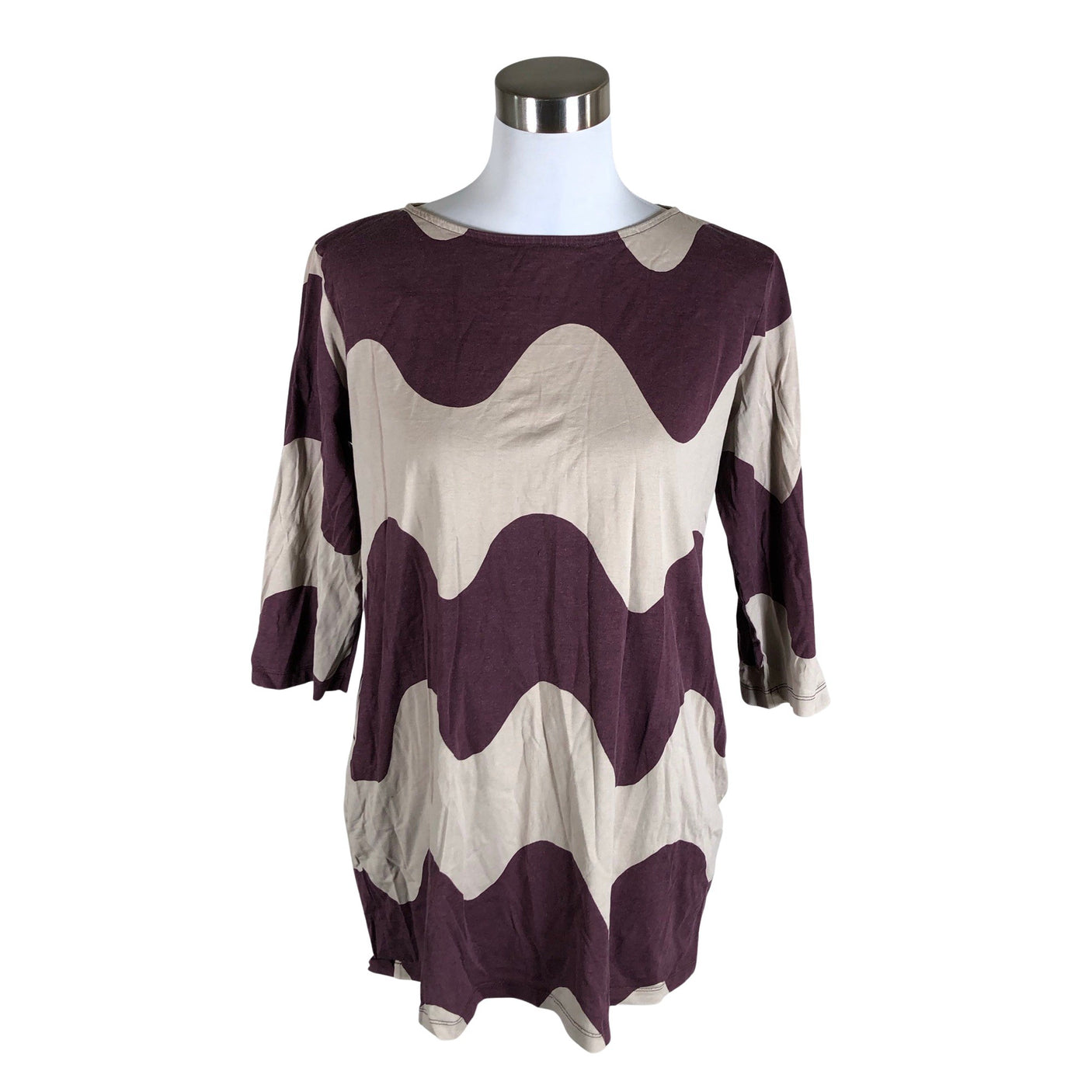 Naisten Marimekko - Trikootunika, koko 40 - Beige (1)