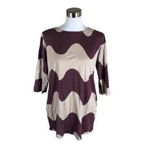 Naisten Marimekko - Trikootunika, koko 40 - Beige (1)