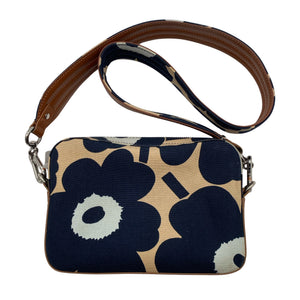 Naisten Marimekko - Olkalaukku, koko Midi - Sininen (1)