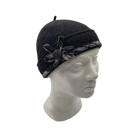 Naisten Handmade - Hattu, koko 58 - 60 cm - Harmaa ()