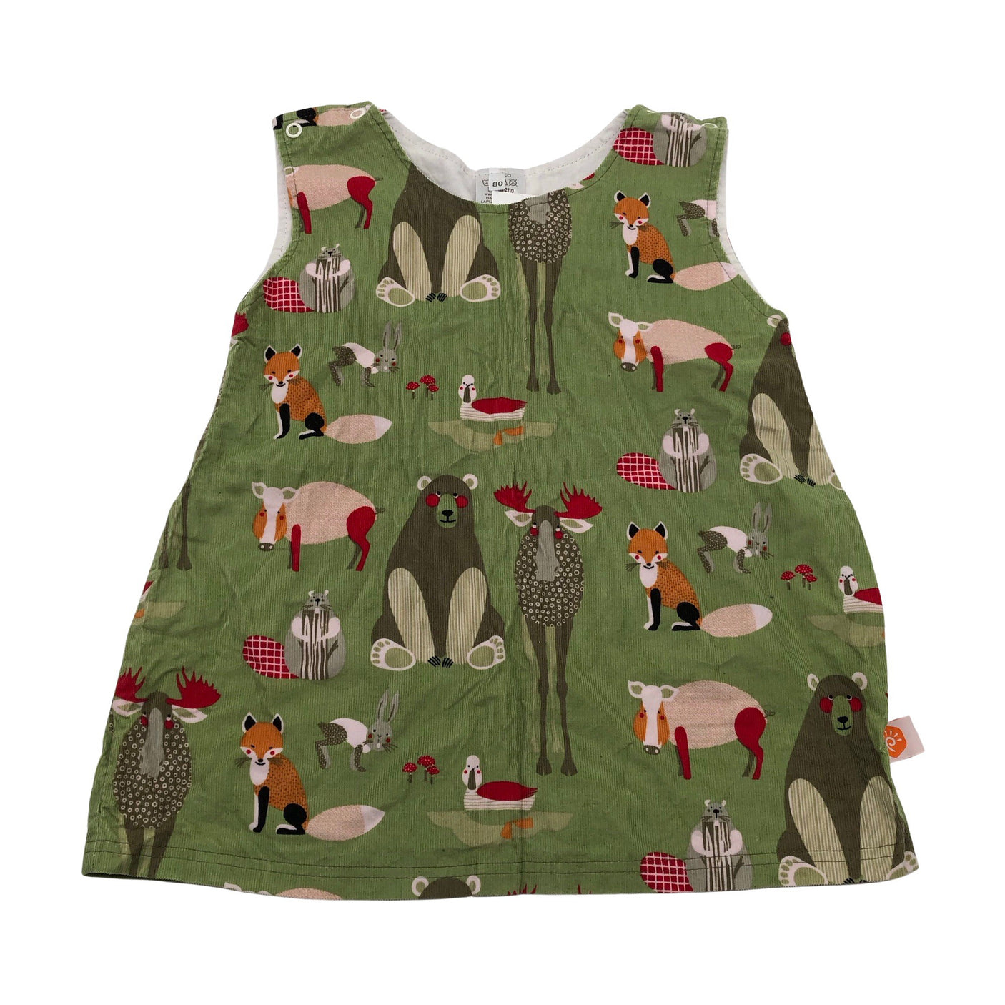 Unisex Paapero - Kangasmekko, koko 74 - 80 - Vihreä (1)
