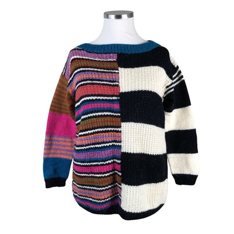 Naisten Handmade - Neulepaita, koko 42 - Musta ()