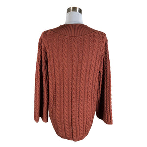 Naisten Uhana Design - Neulepaita, koko 38 - Ruskea (2)