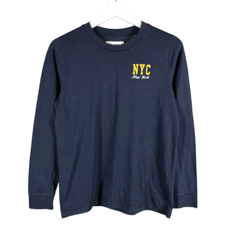 Unisex Abercrombie&Fitch - Trikoopaita, koko 158 - 164 - Sininen ()