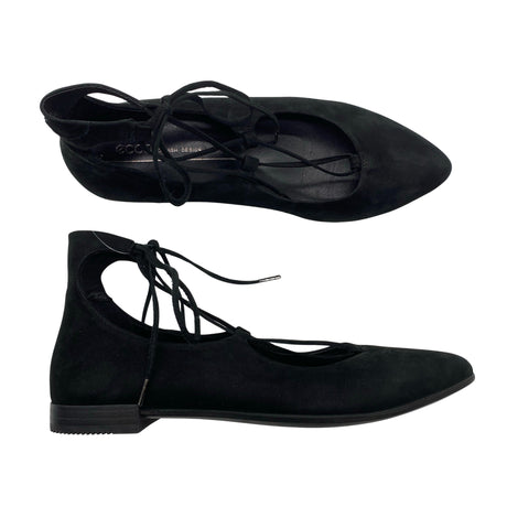 Naisten Ecco - Ballerinat, koko 39 - Musta ()