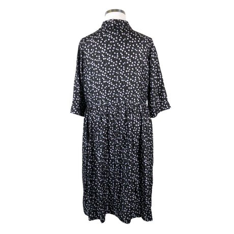 Naisten Uhana Design - Sifonkimekko, koko 44 - Musta (2)
