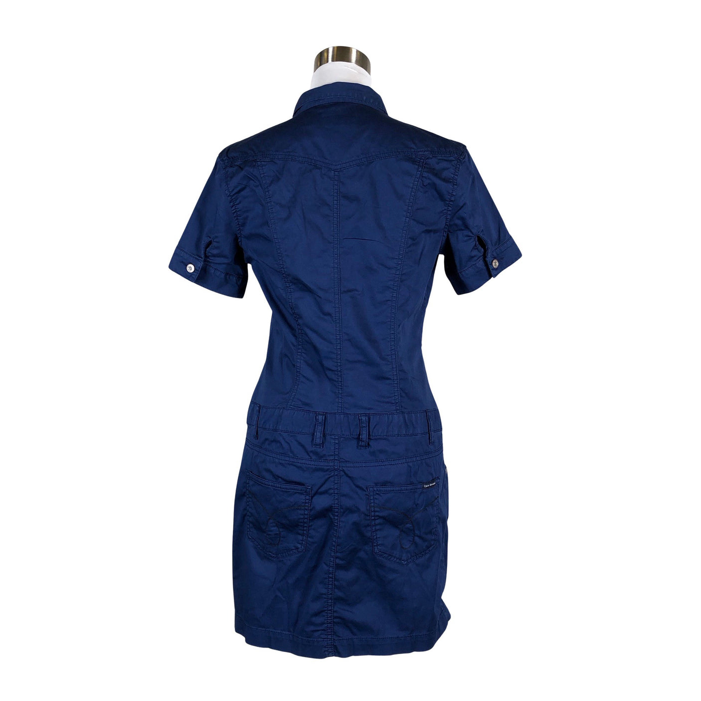 Naisten Calvin Klein Jeans - Kangasmekko, koko 40 - Sininen (2)