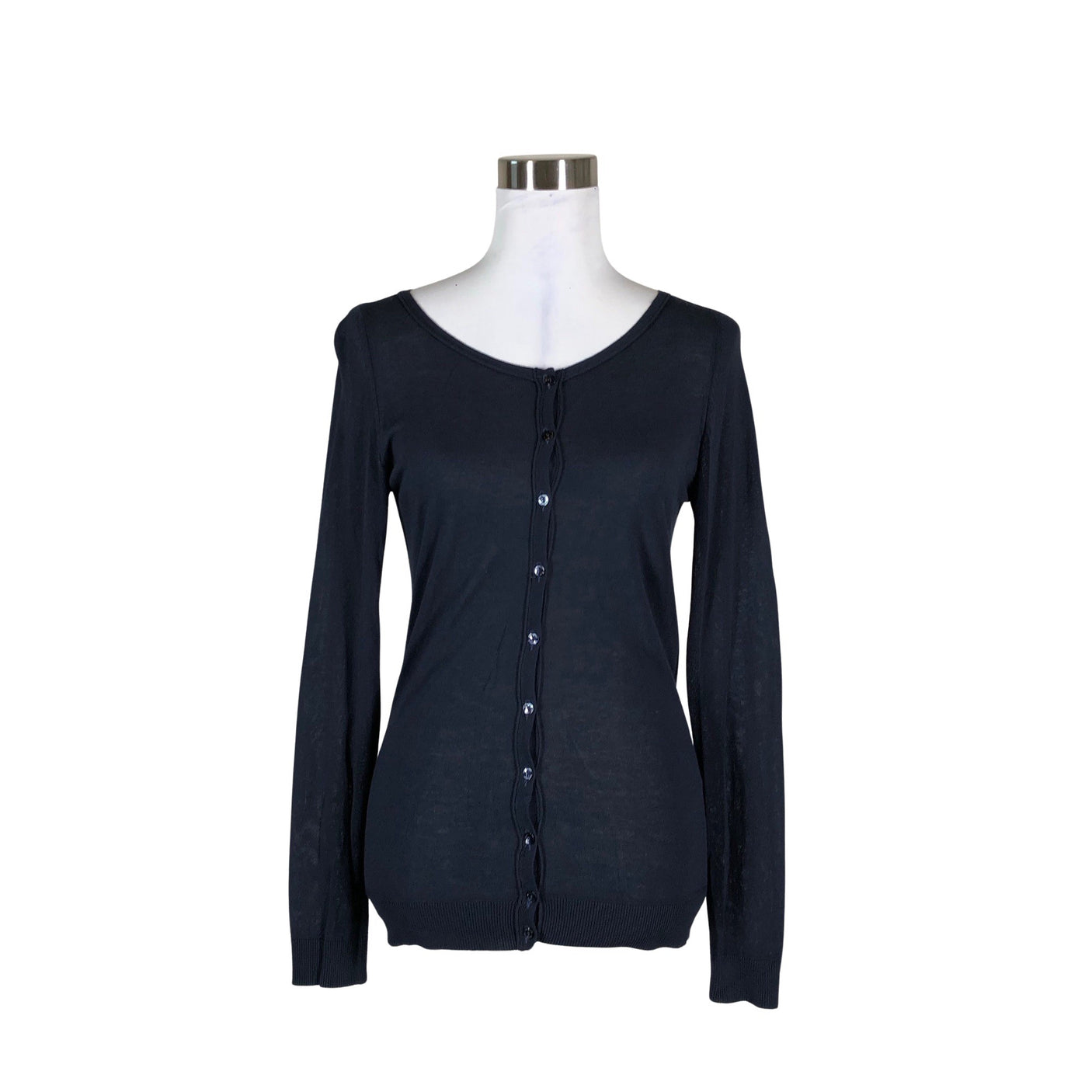 Naisten Benetton - Neuletakki, koko 40 - Sininen (1)