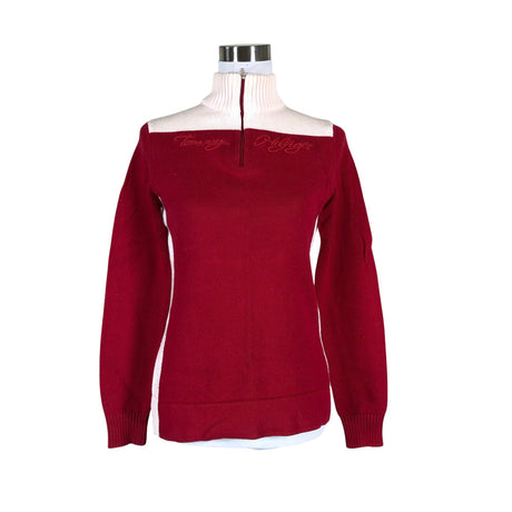 Naisten Tommy Hilfiger - Neulepaita, koko 34 - Punainen ()
