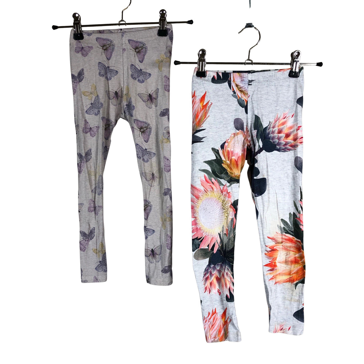 Tyttöjen Molo Kids - Leggingsit, koko 98 - 104 - Harmaa (1)