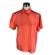 Naisten Stockmann Silk - Lyhythihainen pusero, koko 34 - Oranssi ()