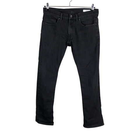 Miesten Marks&Spencer - Farkut, koko W34 - Musta ()