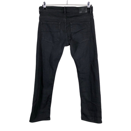 Miesten Marks&Spencer - Farkut, koko W34 - Musta (2)