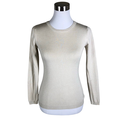 Naisten Simona Conti - Neulepaita, koko 34 - Beige ()