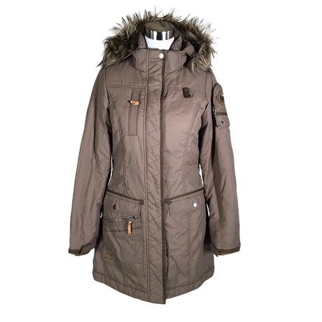 Naisten Icepeak - Toppatakki, koko 36 - Ruskea ()