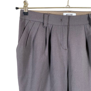 Naisten Moschino Jeans - Suorat housut, koko 36 - Ruskea (3)