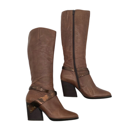 Naisten TJ Collection - Saappaat, koko 39 - Ruskea ()