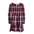 Tyttöjen Tommy Hilfiger - Sifonkimekko, koko 146 - 152 - Viininpunainen ()
