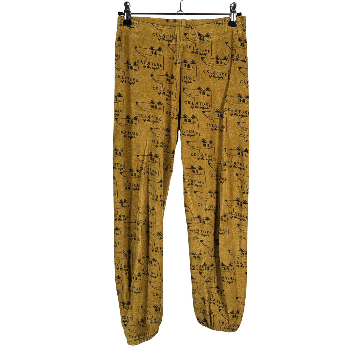 Unisex Mainio - Collegehousut, koko 134 - 140 - Keltainen (1)