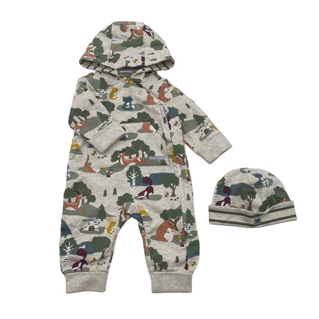 Unisex Polarn O. Pyret - Haalari, koko 50 - 56 - Beige ()
