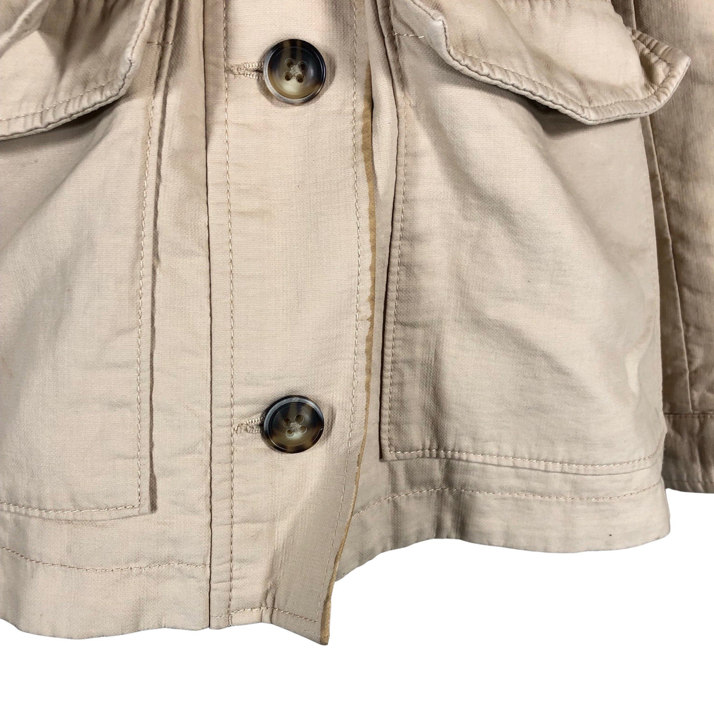 Naisten Tom Tailor - Ulkoilutakki, koko 36 - Beige (3)