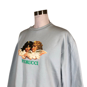 Naisten Fiorucci - Collegepaita, koko 36 - Vaaleansininen (3)