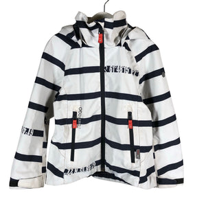 Unisex Reima - Välikausitakki, koko 110 - 116 - Valkoinen (1)