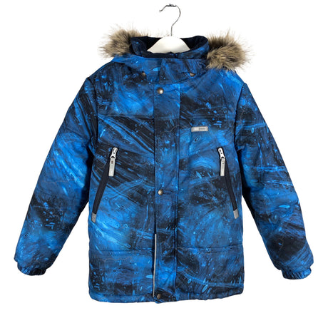Unisex Lenne - Toppatakki, koko 116 - 122 - Sininen ()