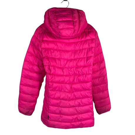 Tyttöjen Huppa - Toppatakki, koko 146 - 152 - Pinkki (2)
