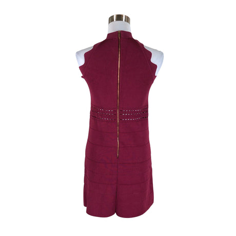 Naisten Ted Baker - Neulemekko, koko 34 - Viininpunainen (2)