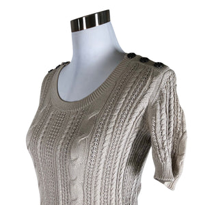 Naisten Burberry Brit - Neulepaita, koko 36 - Beige (3)