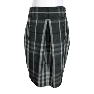 Naisten Burberry - Kangashame, koko 38 - Harmaa (1)