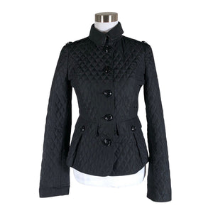 Naisten Burberry - Tikkitakki, koko 34 - Musta (1)