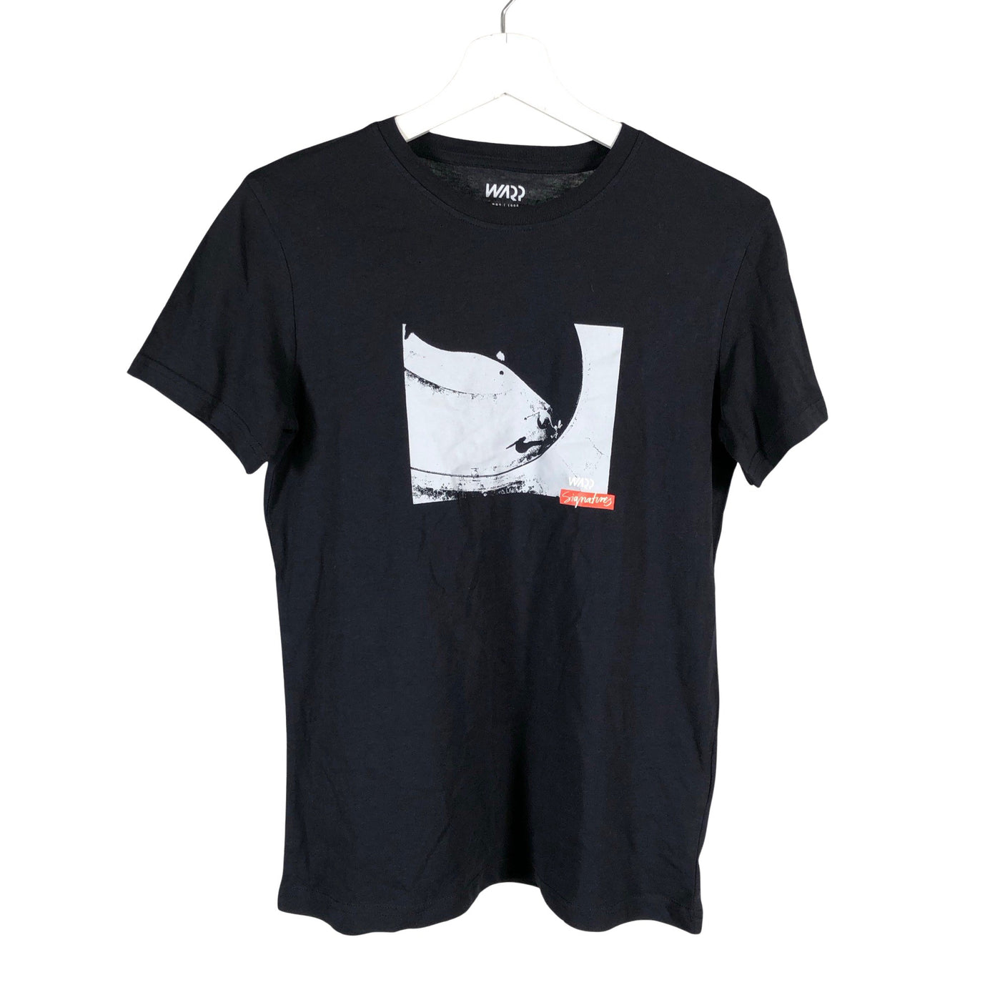 Unisex Warp - T-paita, koko 158 - 164 - Musta (1)