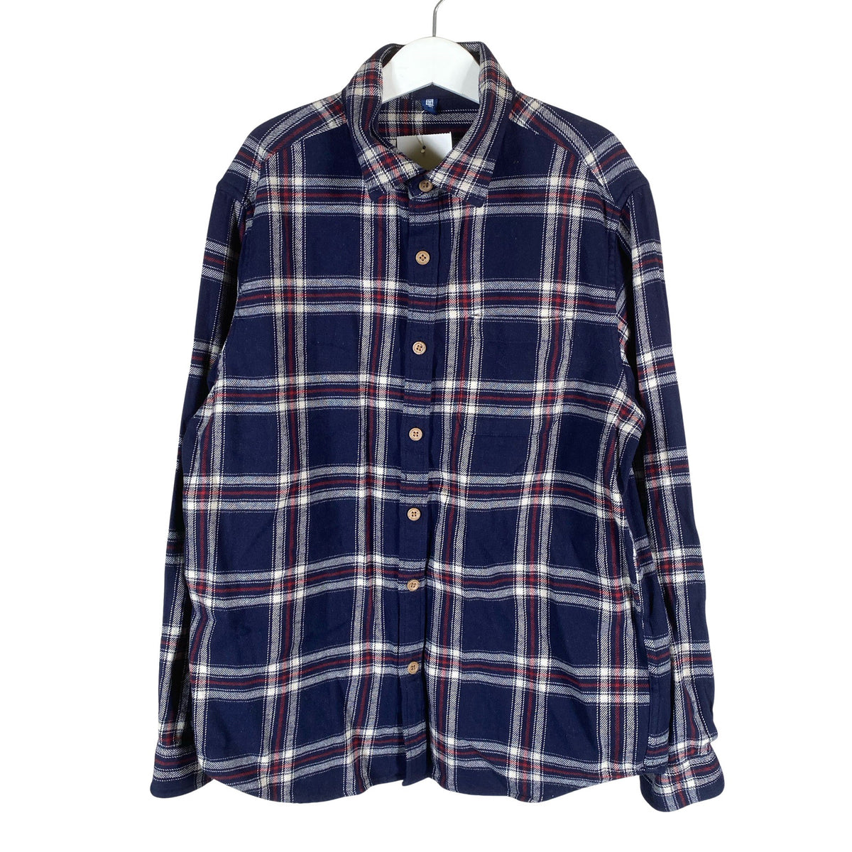 Poikien Uniqlo - Flanellipaita, koko 146 - 152 - Sininen (1)