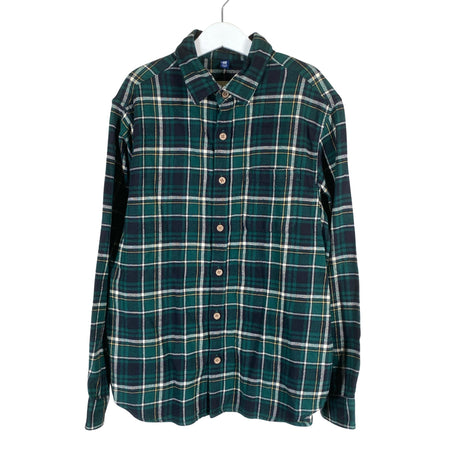 Poikien Uniqlo - Flanellipaita, koko 146 - 152 - Vihreä ()