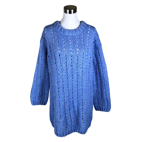 Naisten Handmade - Neulemekko, koko 40 - Vaaleansininen ()