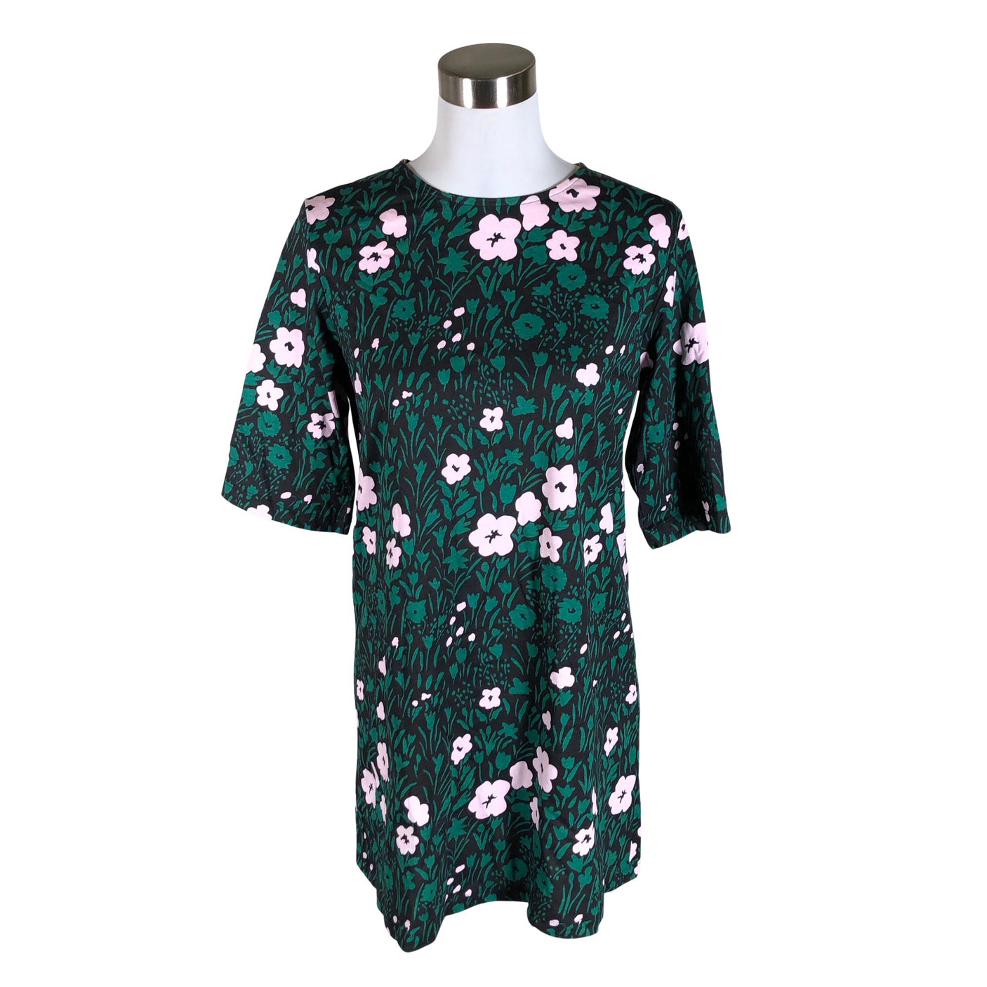Naisten Marimekko - Trikoomekko, koko 34 - Musta (1)