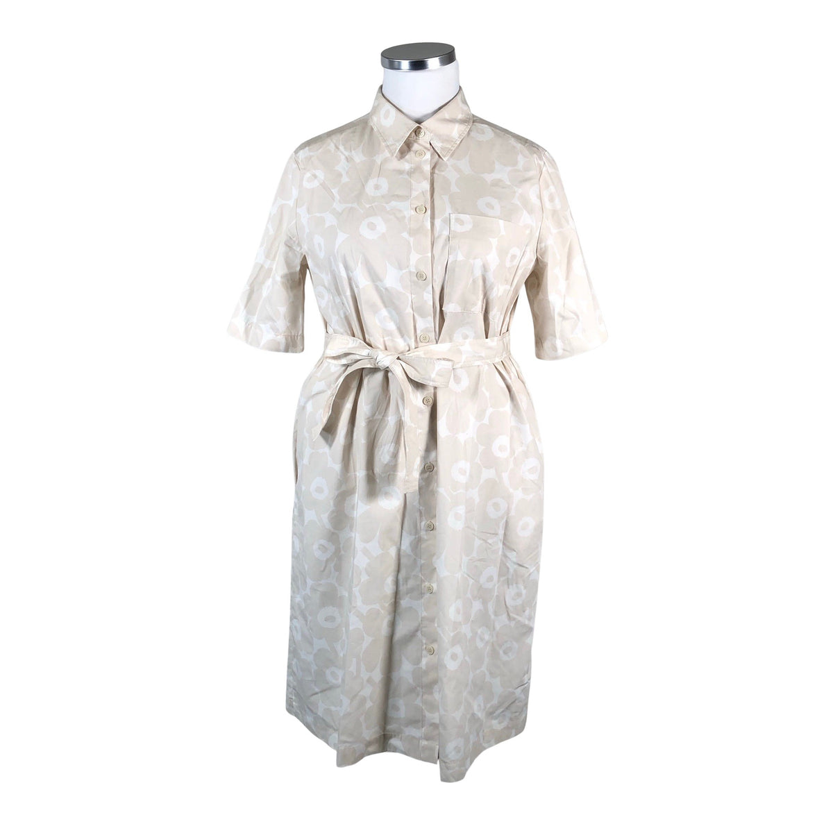 Naisten Marimekko - Kangasmekko, koko 42 - Beige (1)