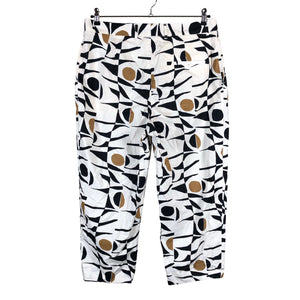Naisten Marimekko - Kangashousut, koko 42 - Luonnonvalkoinen (2)