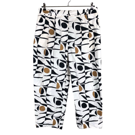 Naisten Marimekko - Kangashousut, koko 42 - Luonnonvalkoinen ()