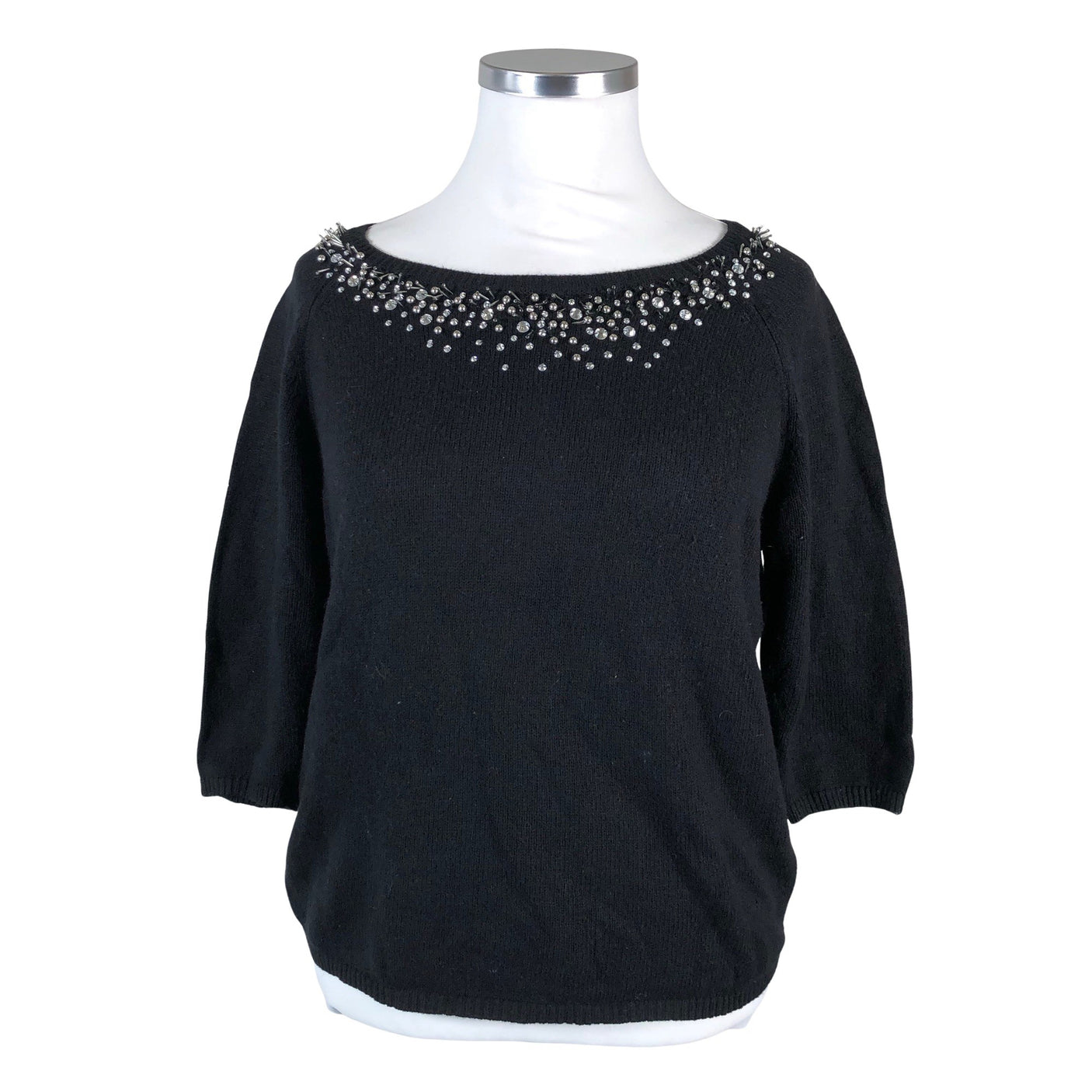 Naisten Marks&Spencer - Neulepaita, koko 44 - Musta (1)