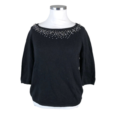 Naisten Marks&Spencer - Neulepaita, koko 44 - Musta ()