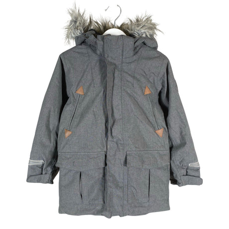 Unisex Polarn O. Pyret - Toppatakki, koko 110 - 116 - Harmaa ()